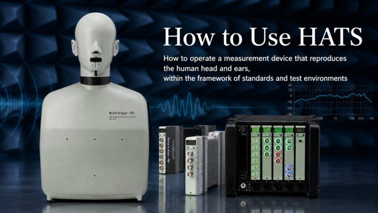 How to Use HATS ― Operating a Measurement System That Reproduces the ...
